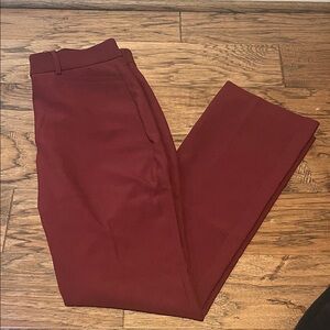 Express Womens Super Soft Twill Boot Cut High Rise Trousers size 4